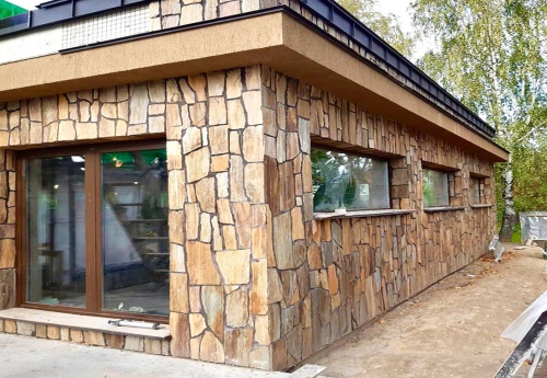 Плитняк кора дерева для фасада купить в Берёзовском