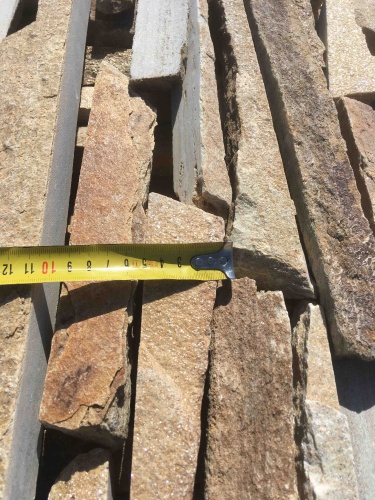 Горбушка златолит золотистый для облицовки купить в Берёзовском