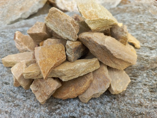 Златолит жёлтый декоративная каменная крошка купить в Берёзовском