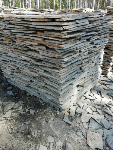 Плитняк златолит Уральский для цоколя, отмостки купить в Берёзовском