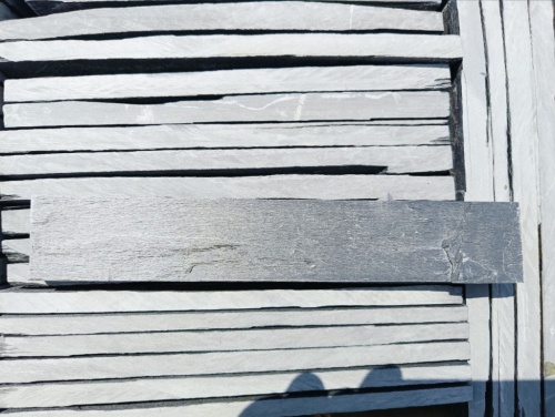 Плитка чёрная из натурального камня фасадная 30 см * 5 см, толщина 7 мм -30 мм купить в Берёзовском